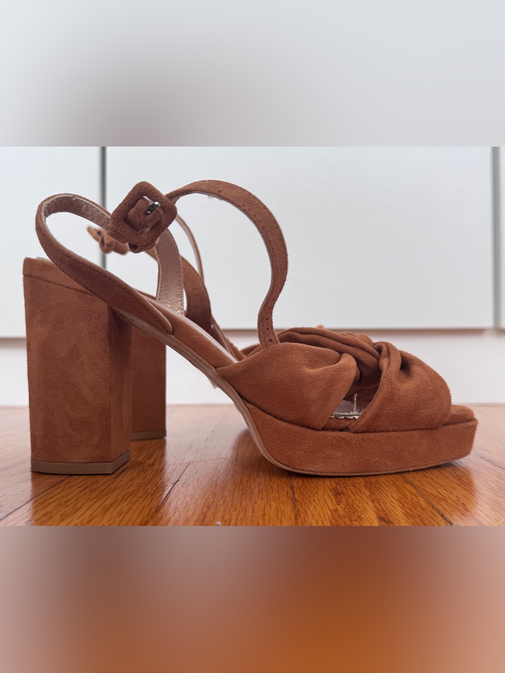 Boden Twist Front Platform Sandals In Brown